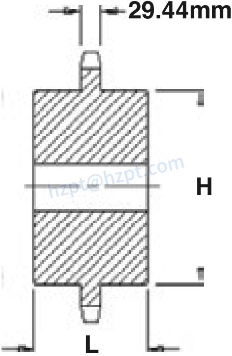 28B Metric Roller Chain Sprockets