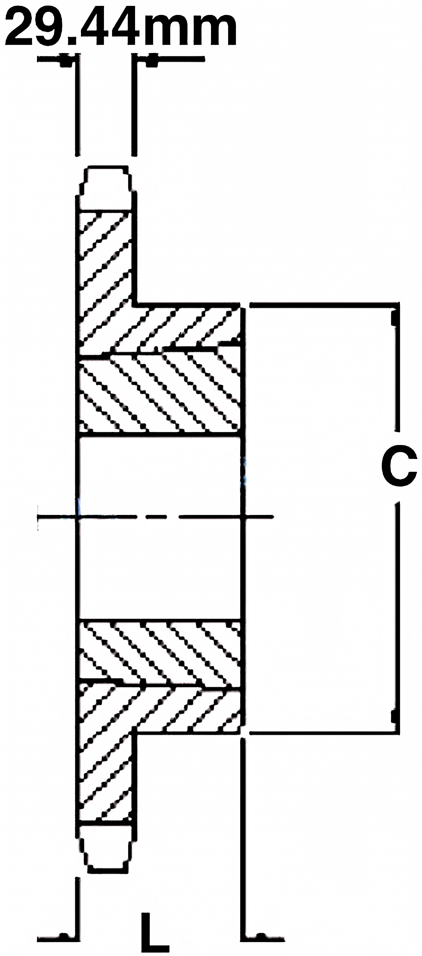28B Metric Roller Chain Sprockets