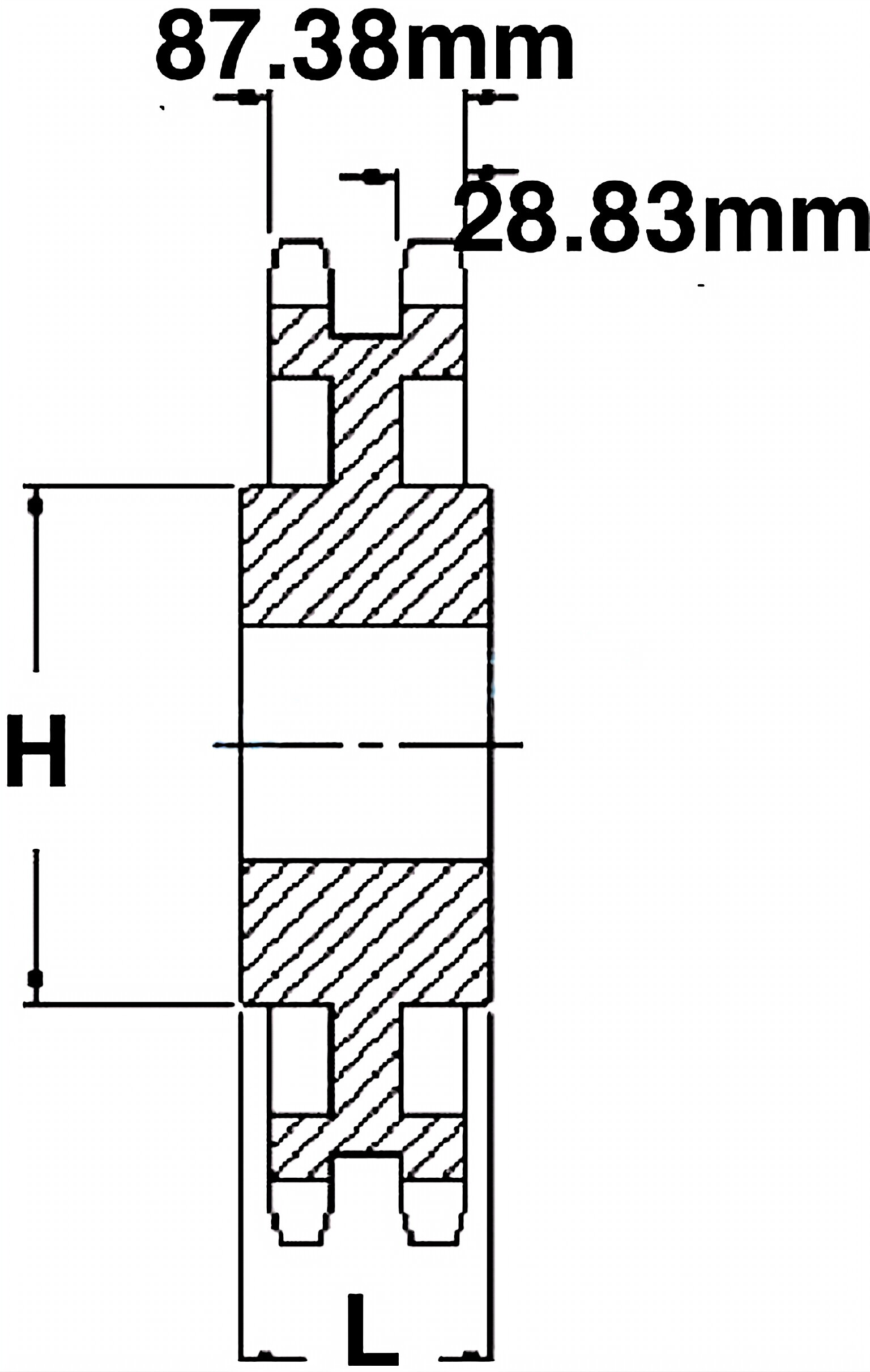 32B-2 Metric Roller Chain Sprockets