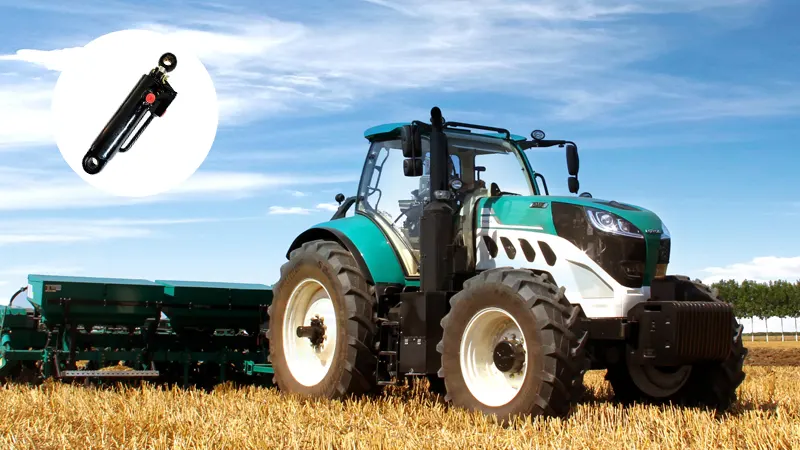 MEZ504 55 016-3 Lift Oil Cylinder