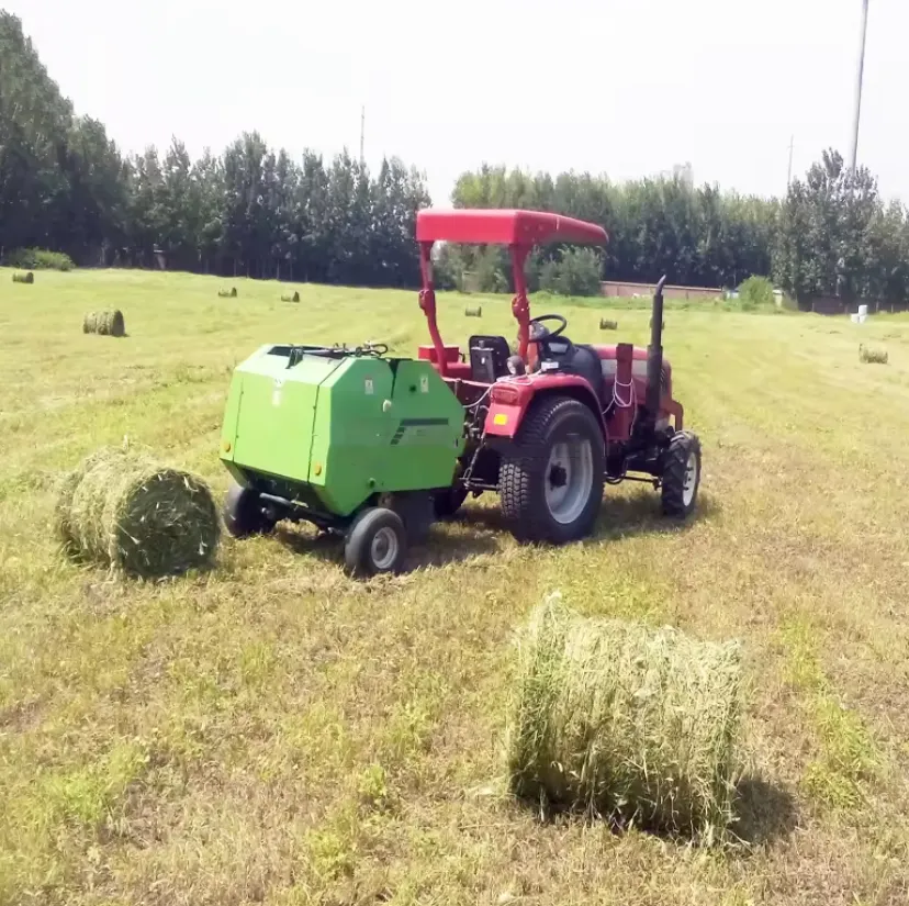 Small Round Baler for Agricultural Hay Baling