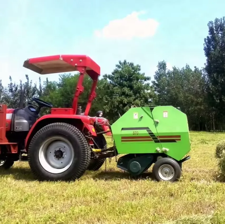 Raydafon New Round Hay Baler RXYK0910 for Farm Hay Baling