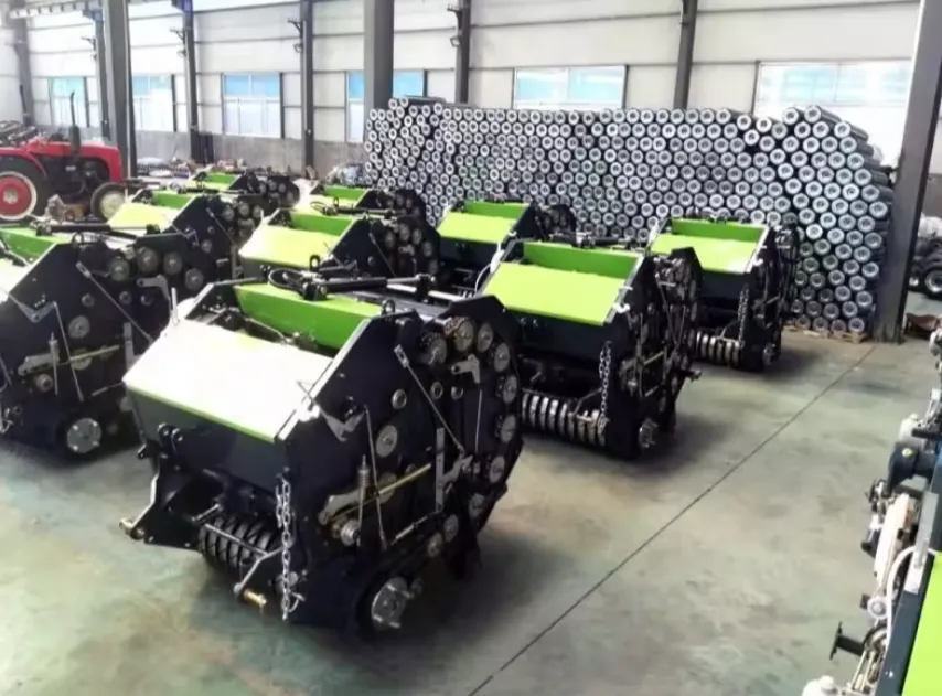 Automatic Machine Baler Farm Equipment Chinese Round Mini Hay Baler