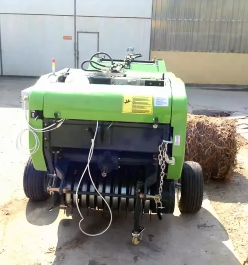 Stationary Hay Baler