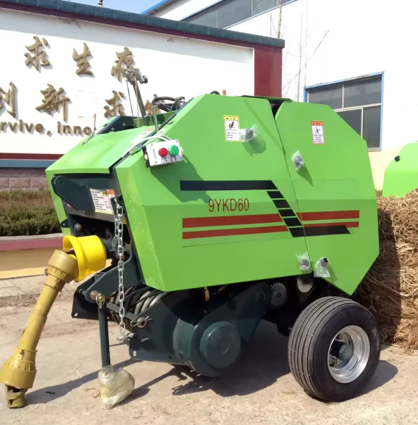 Europe Market CE Approved 850 870 Model Tractor Driven Corn Silage Baler