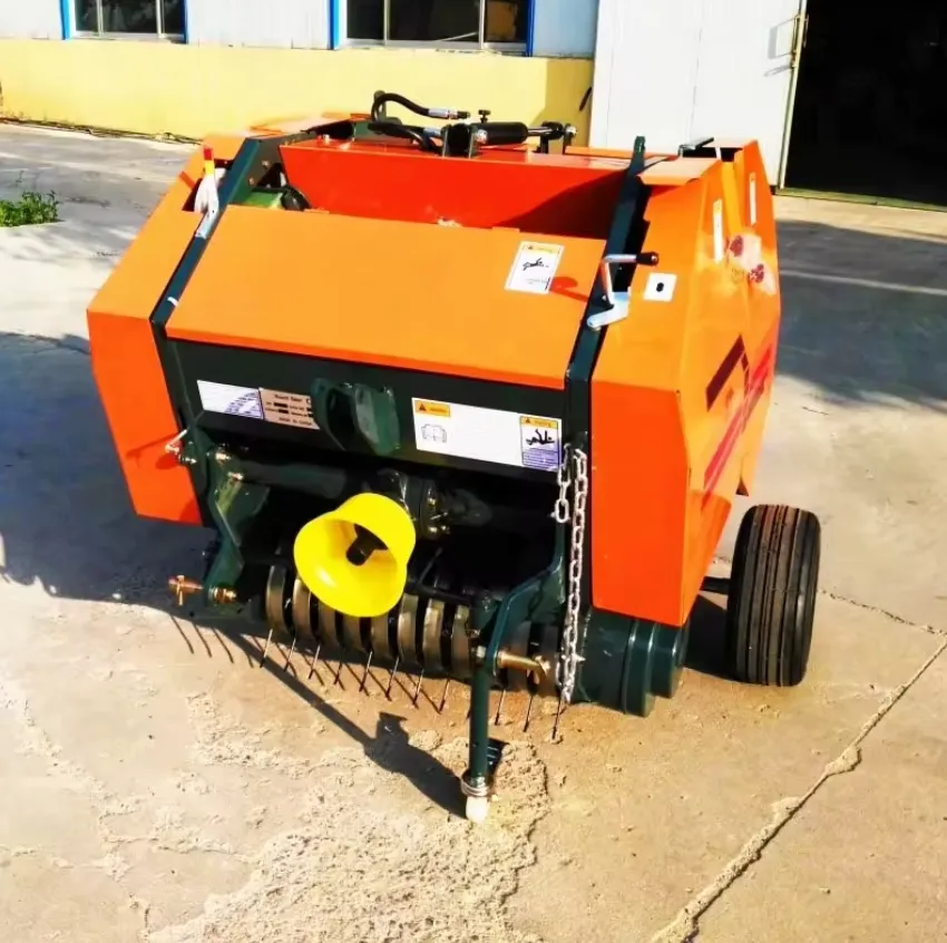 Good Performance Farm Equipment Full Automatic Silage Rice Straw Round Baler