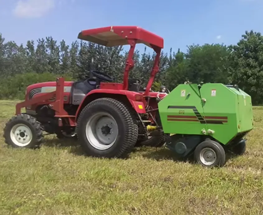 Raydafon Mini Round Baler for Farm Hay Baling
