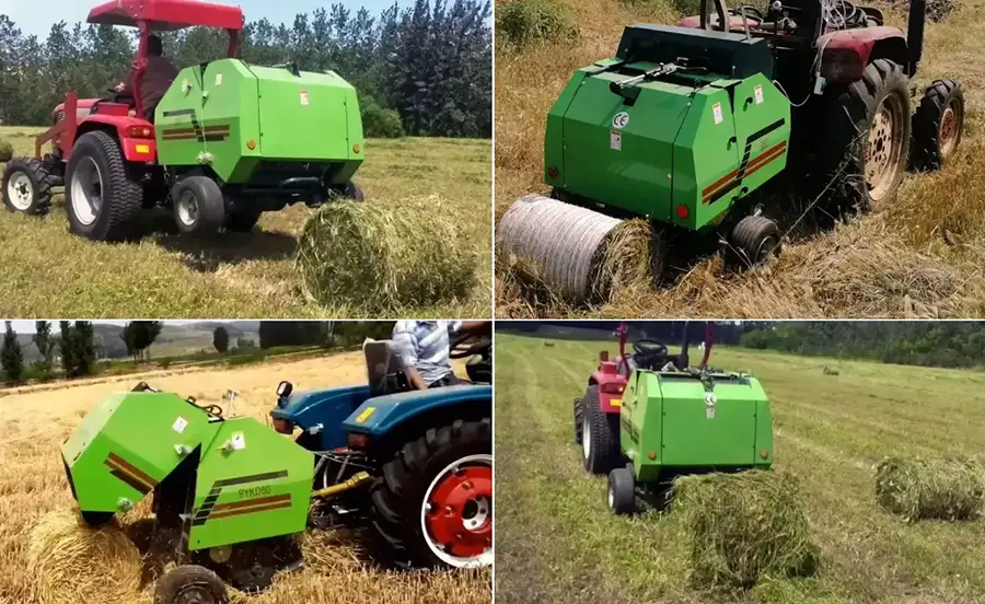 Raydafon Mini Hay Silage Baler Machine 870