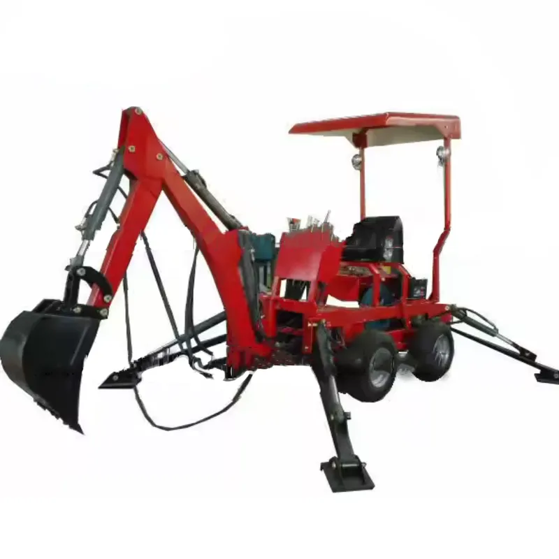Mini Excavator/Towable Backhoe with Diesel Engine for Garden or Farm RXDLW-13 RXDLW-18