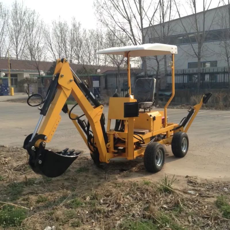 Mini Excavator/Towable Backhoe with Diesel Engine for Garden or Farm RXDLW-13 RXDLW-18