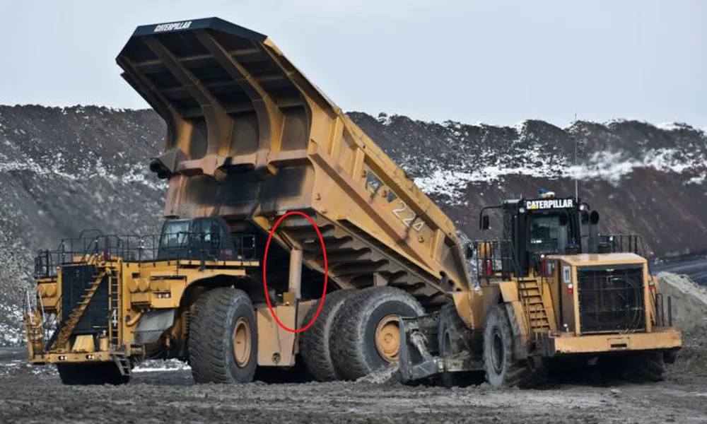 Mining Dump Truck Lifting Cylinder