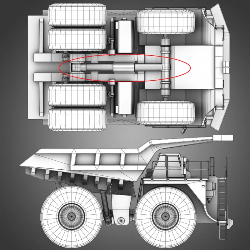 Mining Dump Truck Piston Accumulator
