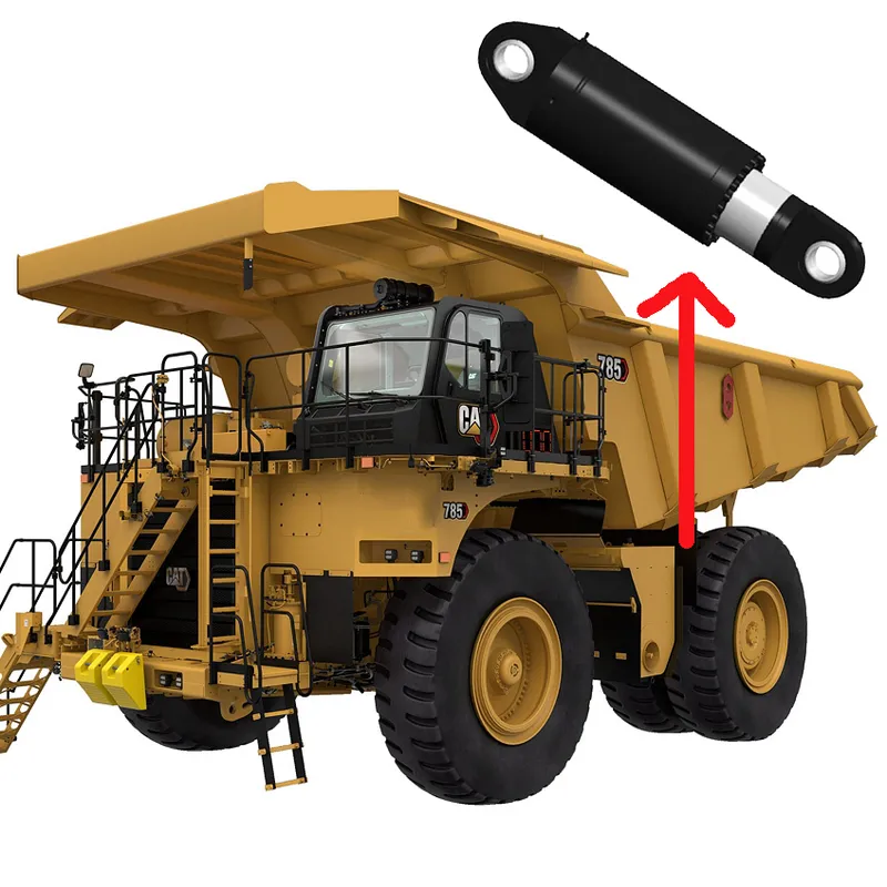 Mining Dump Truck Rear Suspension Cylinder