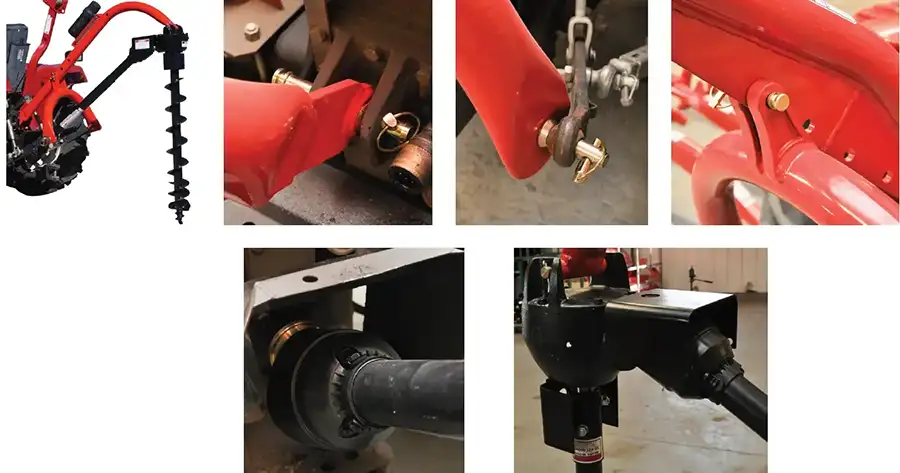 Model 400 3 Point Post Hole Digger for Compact/Sub-Compact/Cat 0 Tractors