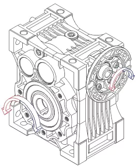EPWG Series Helical-Worm Gear Units
