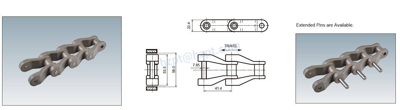 Drive Chain NH45 NH78 NM720S NM720SwithF-22-6