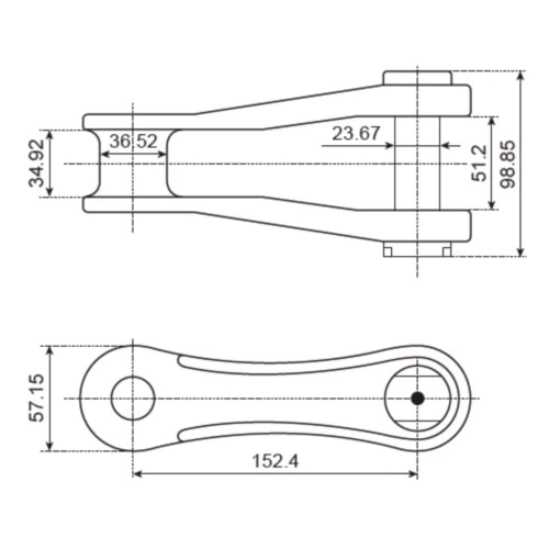 Plastic Drive Chains Replacement Of System Plast NM720S