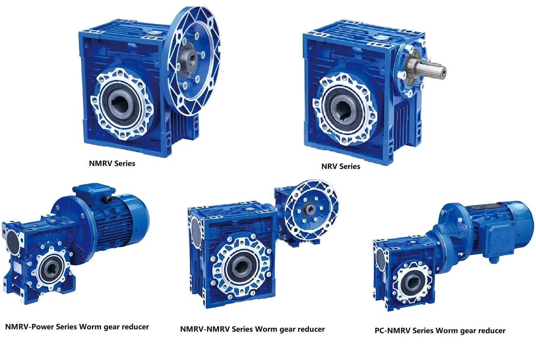 PC+RDF-NMRV Worm Gearbox with Pre-stage Helical Gear Unit