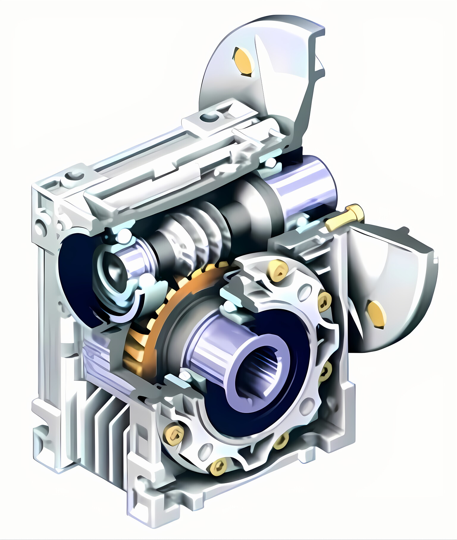 RDF-NMRV Worm Gearbox RDF-NRV Worm Gear Speed Reduction Unit