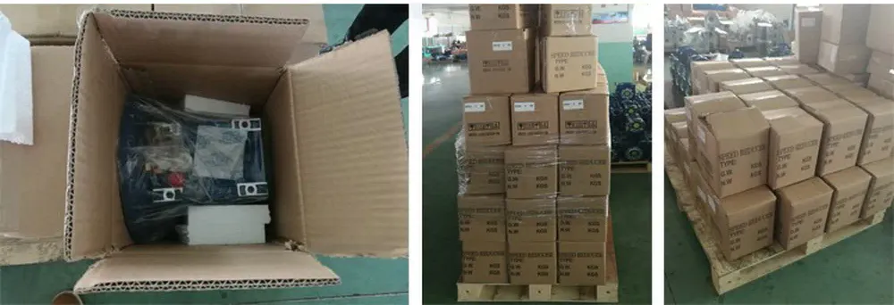 RDF-NRV Shaft Input Small Worm Gearbox / Worm Gear Speed Reducer