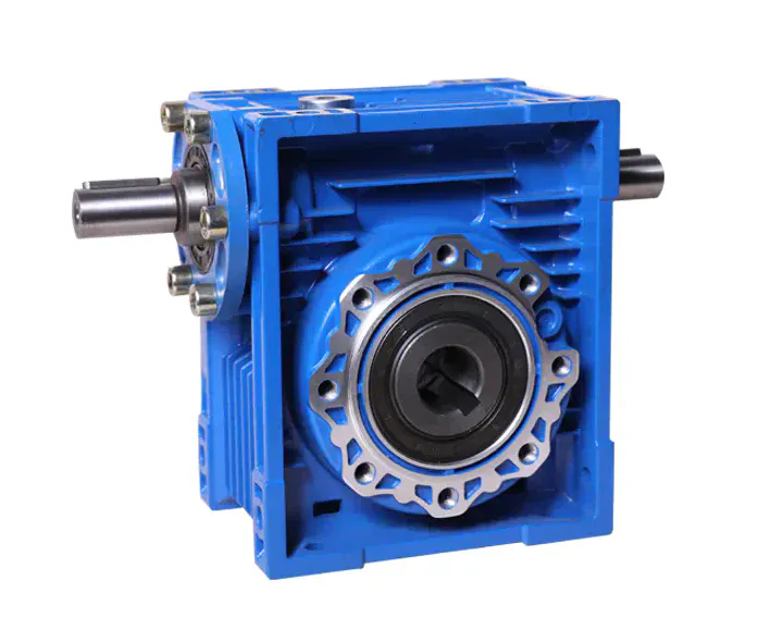 RDF-NRV-VS Dual Solid Shaft Input Worm Gearbox with Flange Output