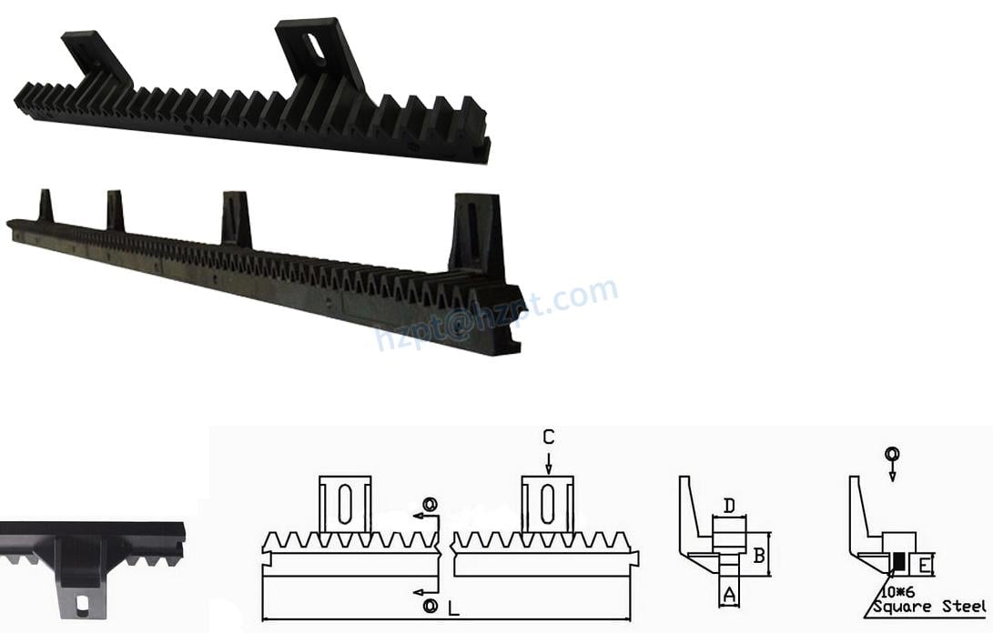 Nylon Rack for Sliding Gate Motor