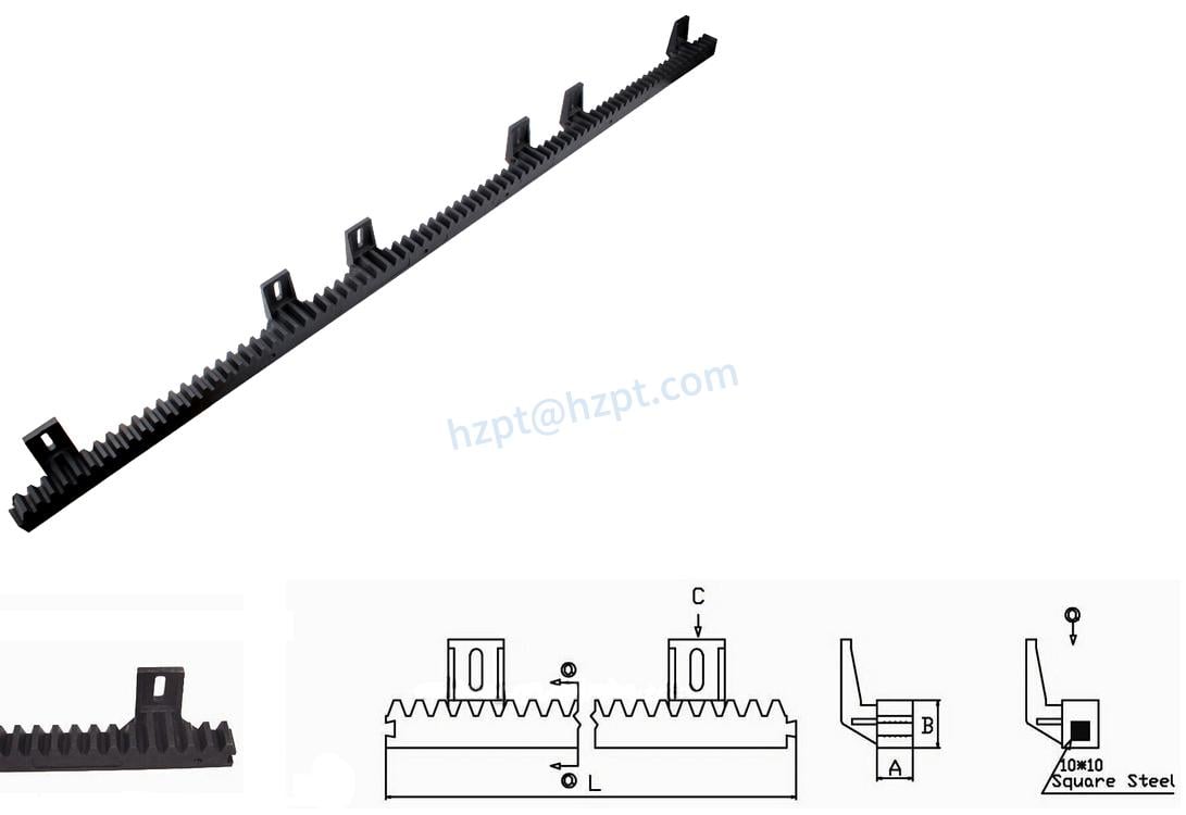 Nylon Rack for Sliding Gate Motor