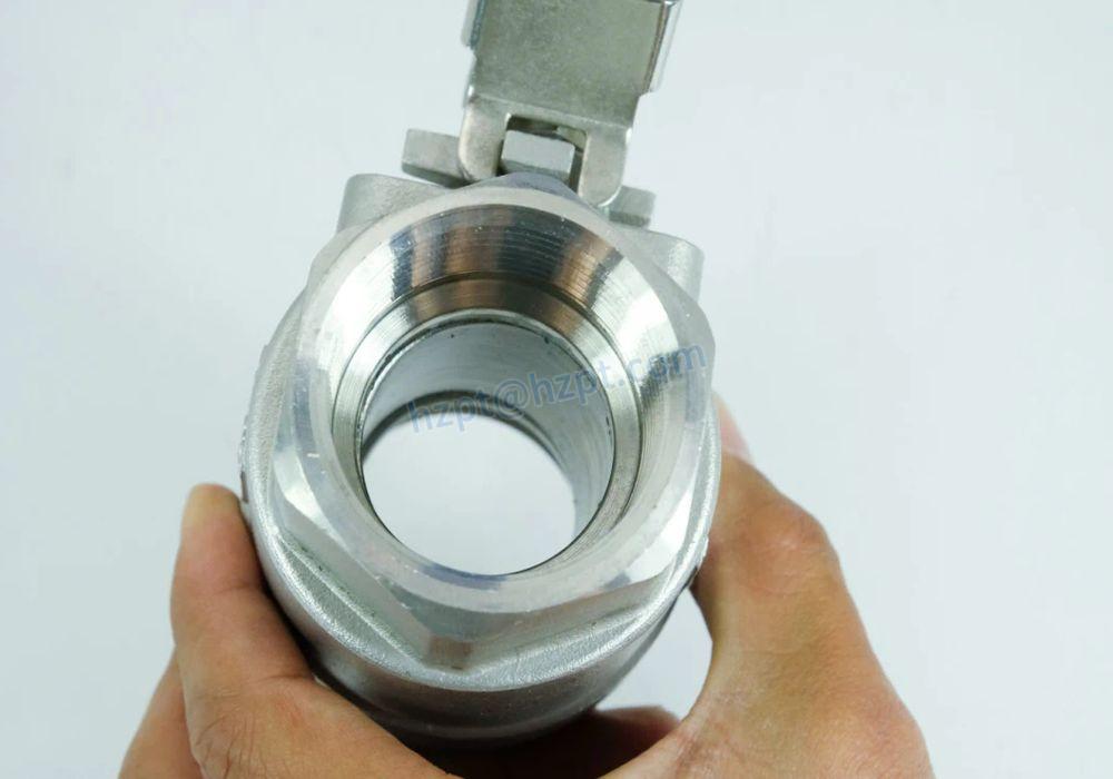 OEM Customized Industrial SS304 Stainless Steel Full Bore Ball Valve
