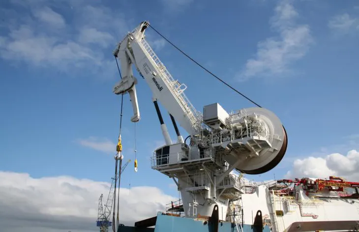 Offshore Crane Folding Arm Tilt Cylinder