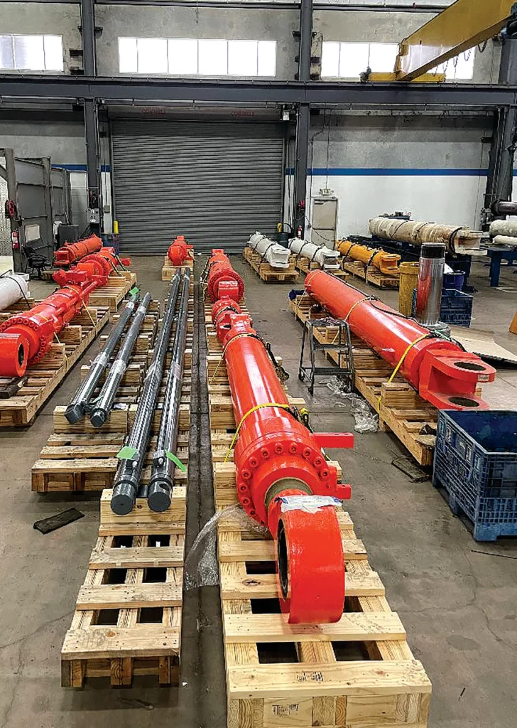 Oil/Gas Drilling Platform Derrick Lifting Cylinder