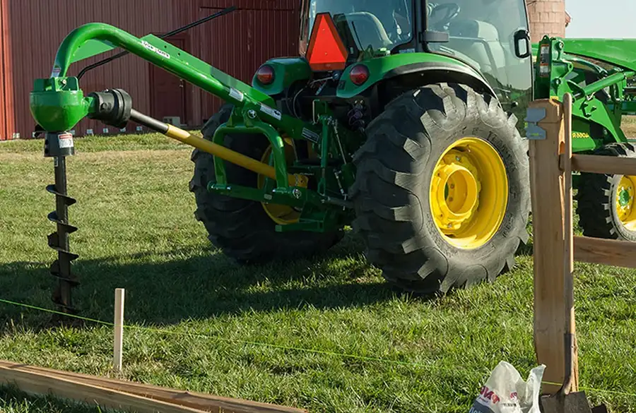 Model 1500 Heavy Duty 3 Point Post Hole Digger for Cat 1 & 2 Tractors