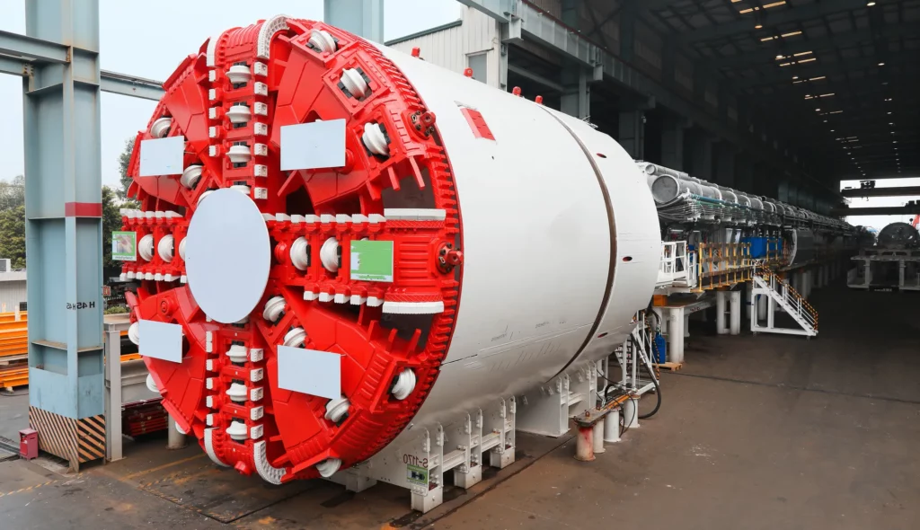 Open Tunnel Boring Machine Shield Cylinder