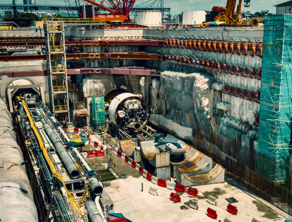 Open Tunnel Boring Machine Thrust Cylinder (Main Drive Cylinder)