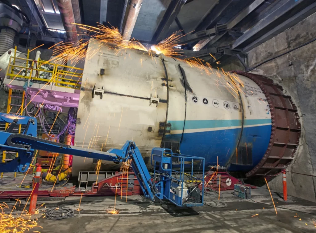 Open Tunnel Boring Machine Torque Cylinder