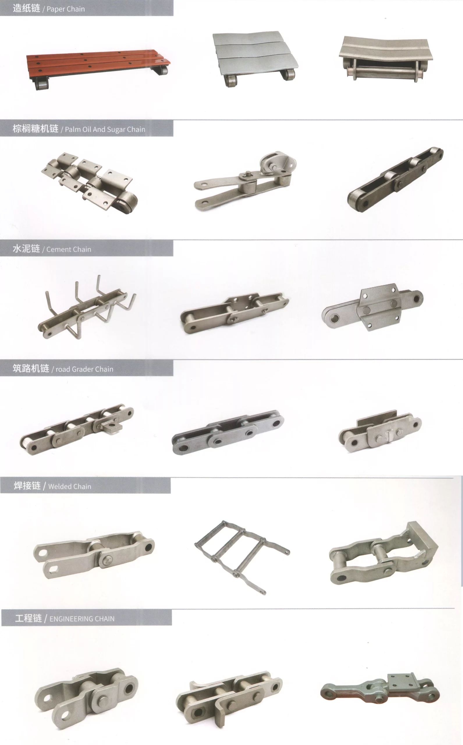 Conveyor Chains with Special Rollers