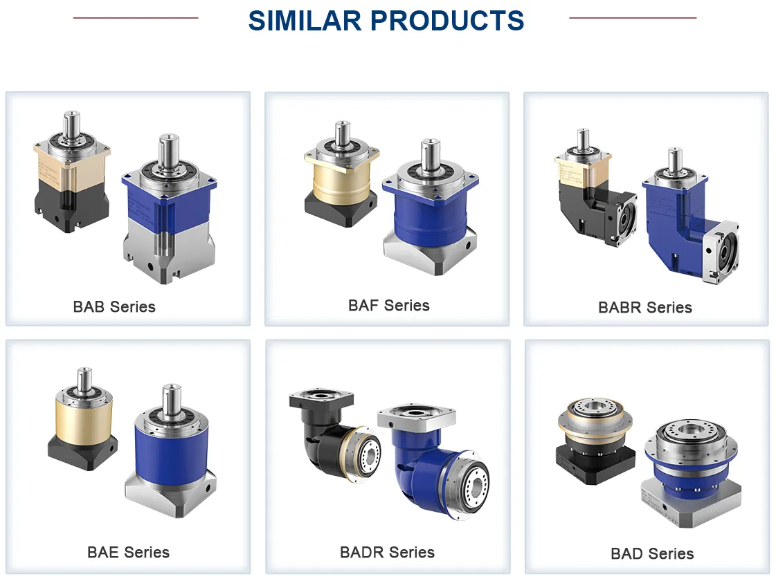 BPGA Series High Precision Low Backlash Planetary Gearbox (Planetary Gear Reducer)