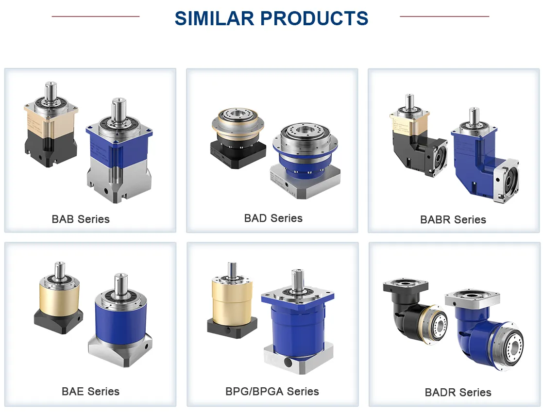 BAF Series High Efficiency High Precision Planetary Gearbox (Planetary Gear Reducer)