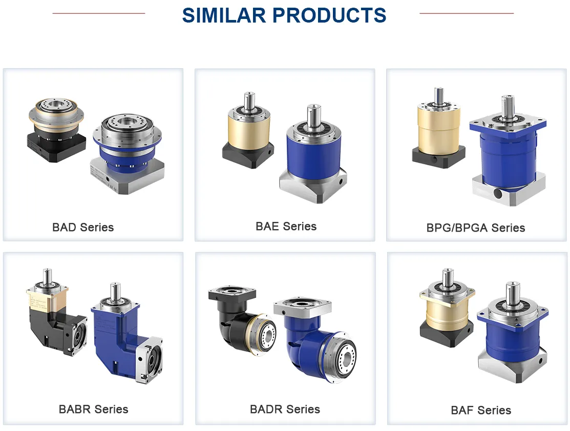 BAB Series High Torque High Precision Planetary Gearbox (Planetary Gear Reducer)