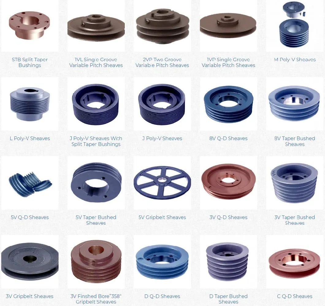 2C Series Cast Iron QD Sheaves for "C" Belts