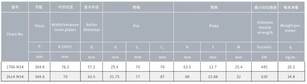 Other Types of Sugar Mill Chains