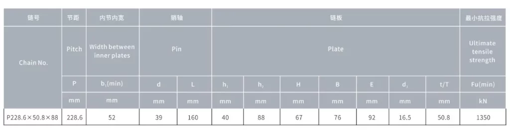 Other Types of Sugar Mill Chains