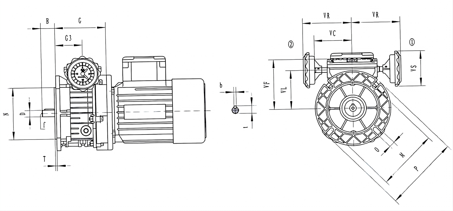 TXF Series Planet Cone-disk Stepless Speed Variator
