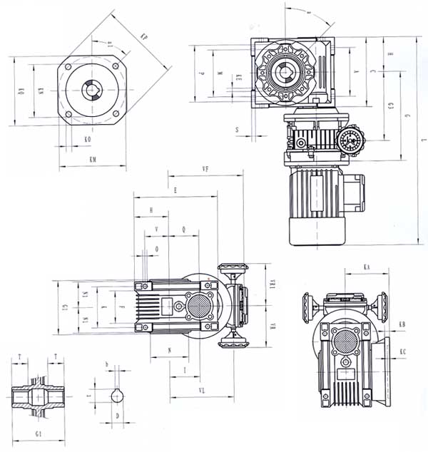 TXF Series Planet Cone-disk Stepless Speed Variator
