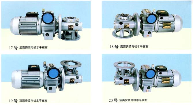 WJ Series Worm Gear Speed Reducer