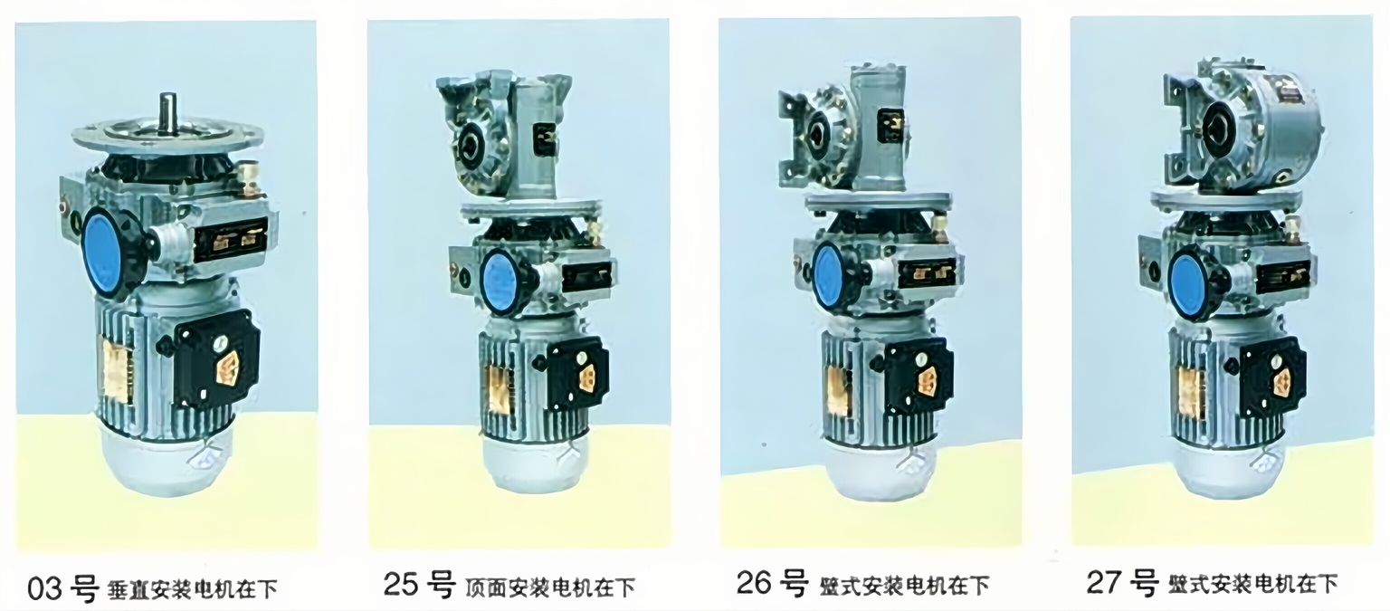WJ Series Worm Gear Speed Reducer