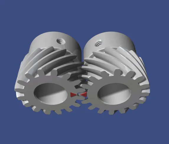 Crossed Helical Gear (Screw Gear)