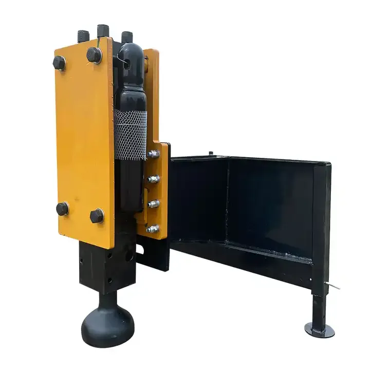 Skid Steer Post Pounder Attachment Farm Post Driver High-Quality Hydraulic Post Pile Driver Hydraulic Breaker