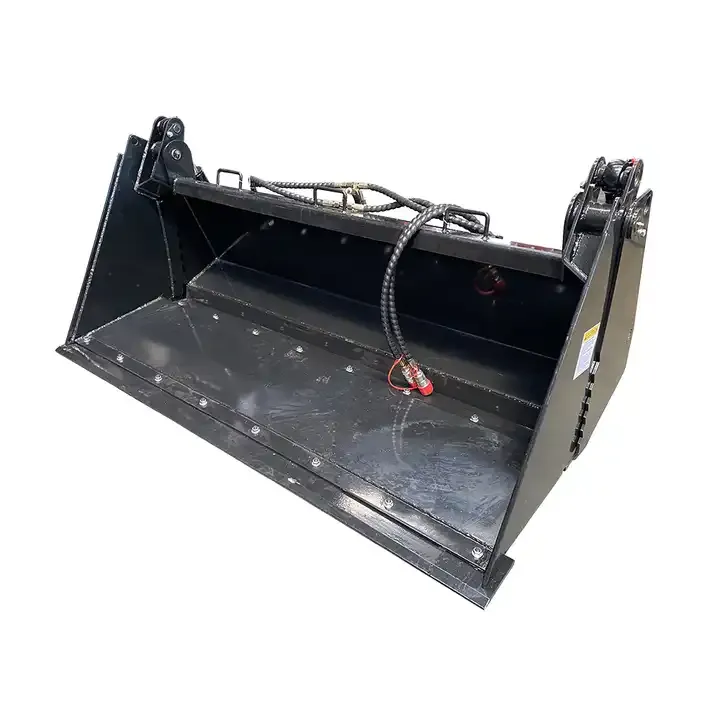 Skid Steer Loader Top Type Post Driver Vibrate Hammer Hydraulic Post Pile Driver Skid Steer Post Driver