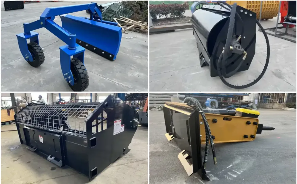 Fence Hydraulic Post Driver for Excavator Skid Steer