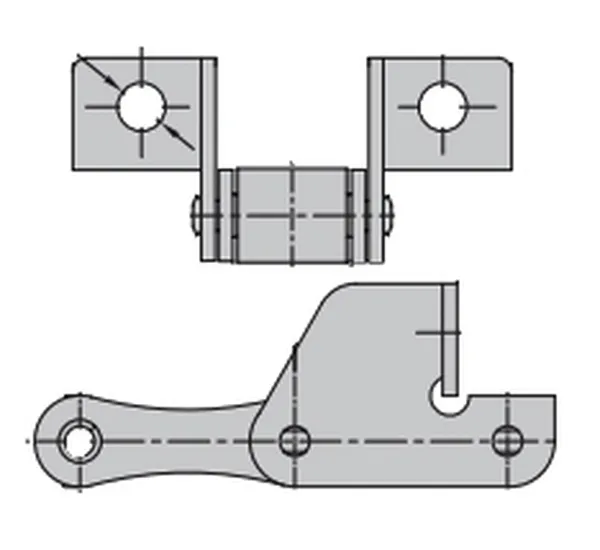 S45 Agricultural Roller Chain